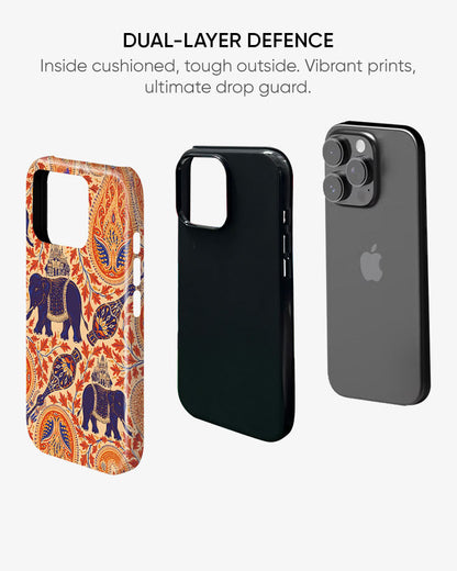 Royal Raga Glossy Armour Shell Phone Cover