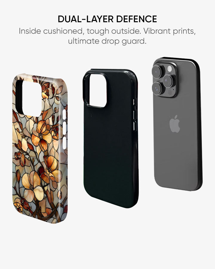 Autumn Bloom Armour Shell Phone Cover