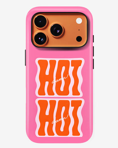 Hot Damn Glossy Armour Shell Phone Cover