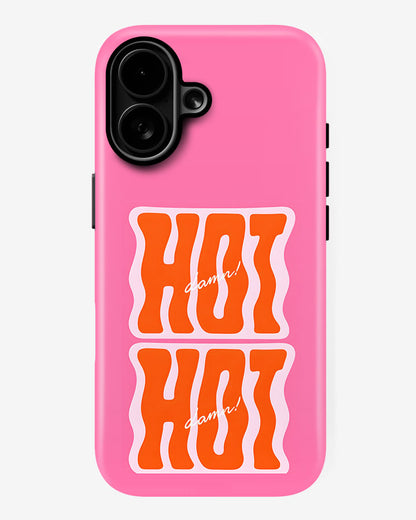 Hot Damn Glossy Armour Shell Phone Cover