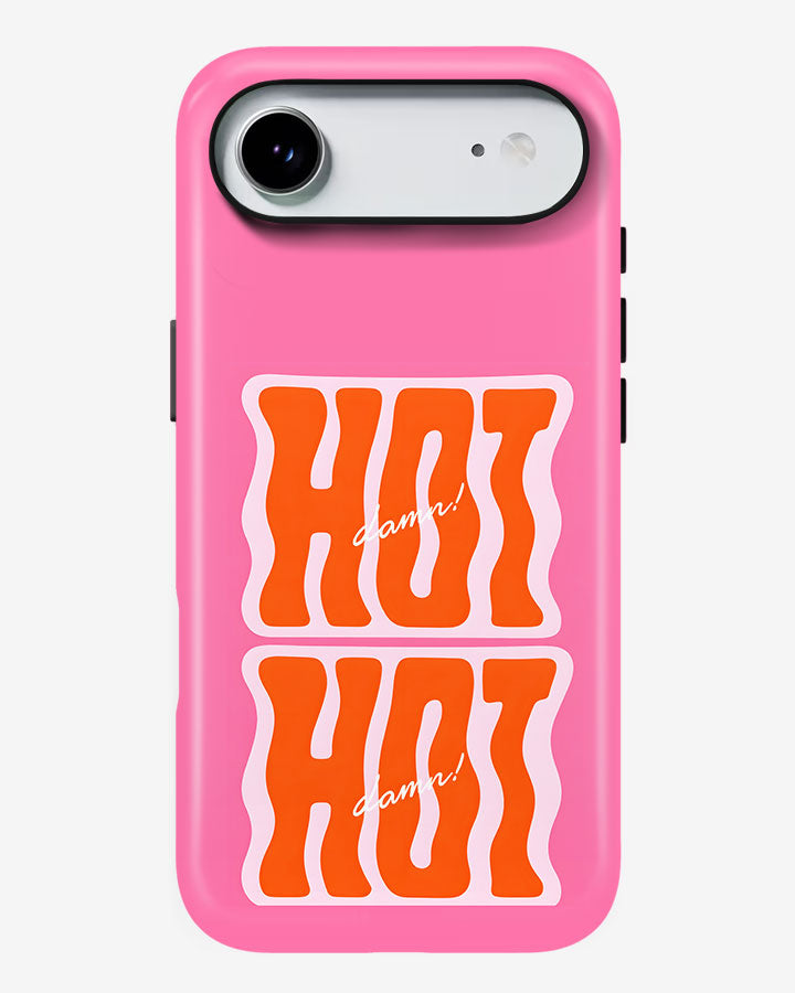 Hot Damn Glossy Armour Shell Phone Cover