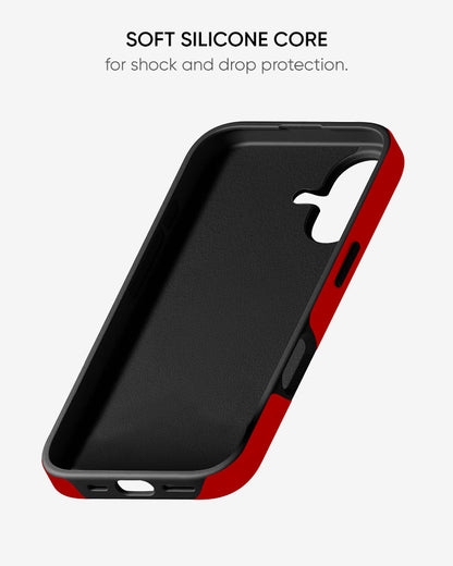 Red Reaper Glossy Armour Shell Phone Cover