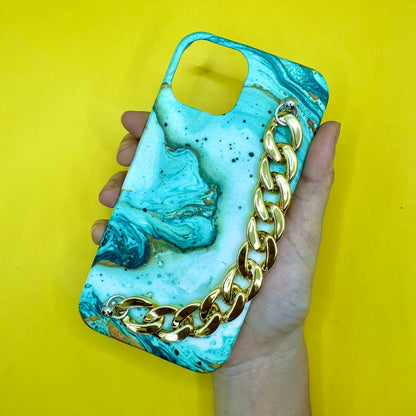 Mistique Golden Chain Phone Cover - Casebasket
