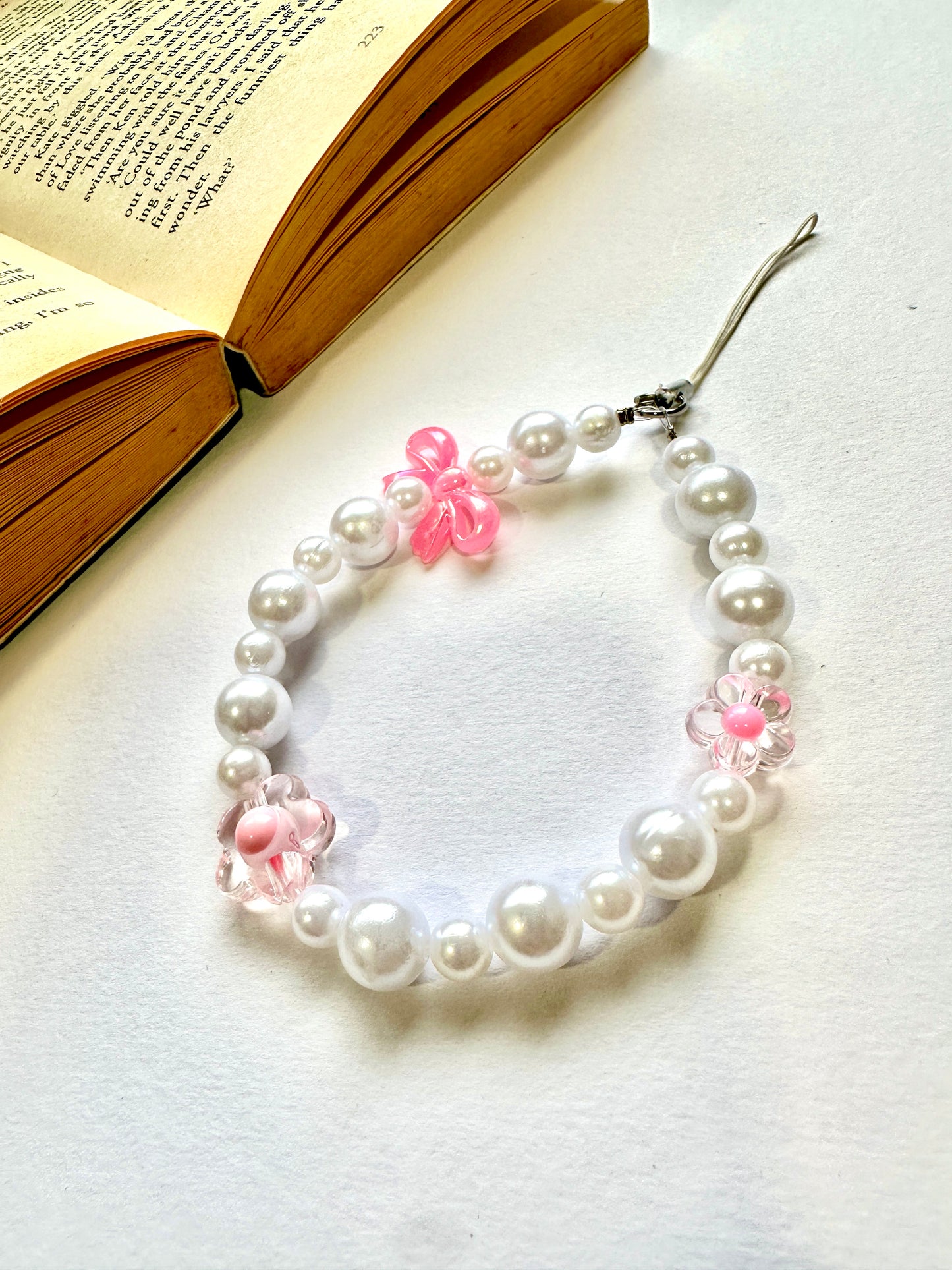 Sugar Pink Phone Chain Charm