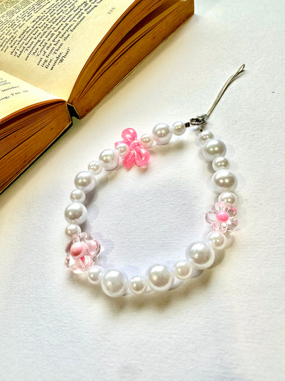 Sugar Pink Phone Chain Charm