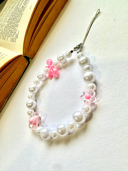 Sugar Pink Phone Chain Charm