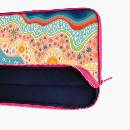 Groovy Vibes Laptop Sleeve