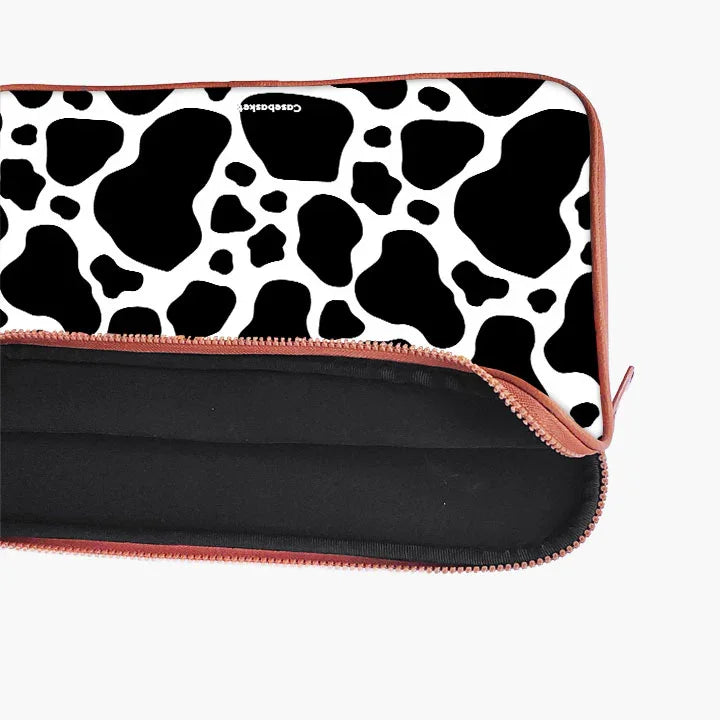 Calm Cow Print Laptop Sleeve