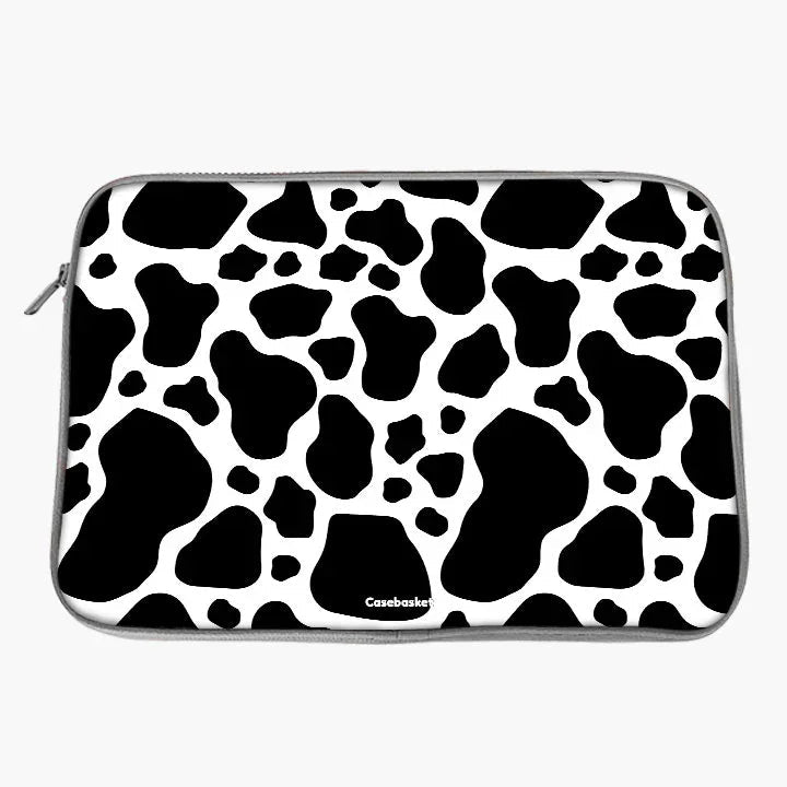 Calm Cow Print Laptop Sleeve