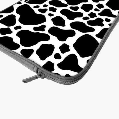 Calm Cow Print Laptop Sleeve