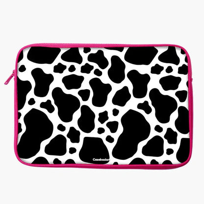 Calm Cow Print Laptop Sleeve