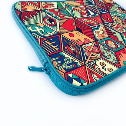 Psychedelia Print Laptop Sleeve