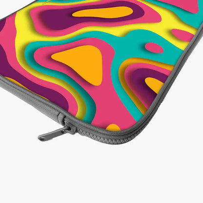 Jazzy Pop Print Laptop Sleeve