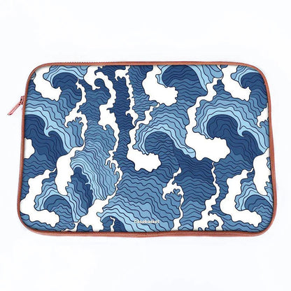 Wave Whispers Print Laptop Sleeve