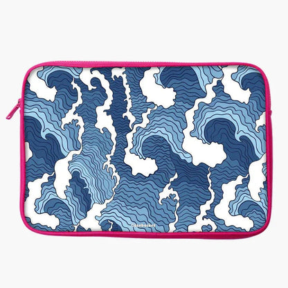 Wave Whispers Print Laptop Sleeve