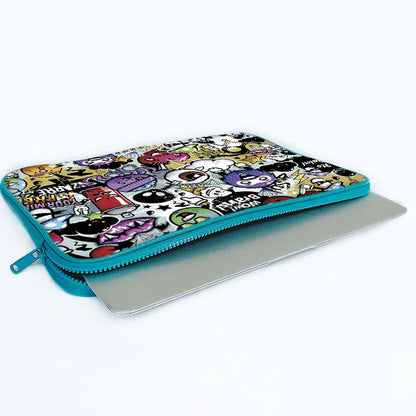 Doodle Doo Print Laptop Sleeve