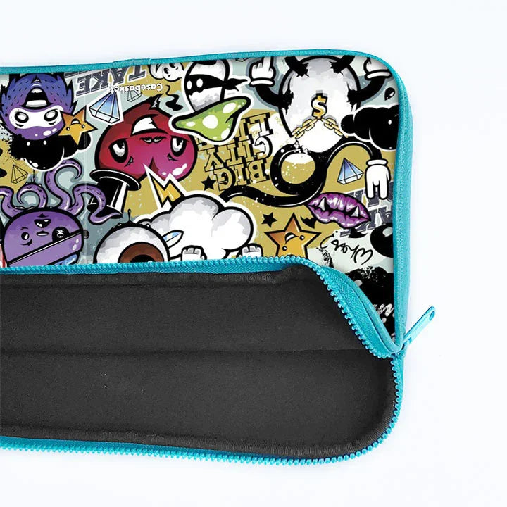 Doodle Doo Print Laptop Sleeve