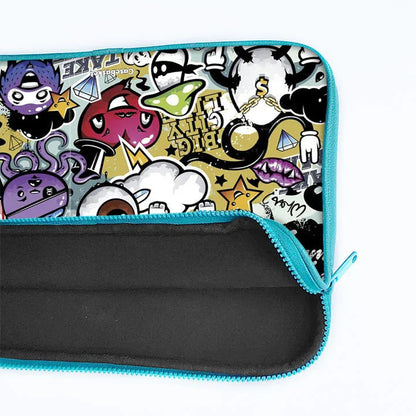 Doodle Doo Print Laptop Sleeve