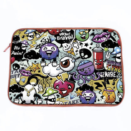 Doodle Doo Print Laptop Sleeve
