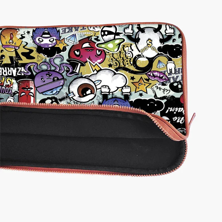 Doodle Doo Print Laptop Sleeve