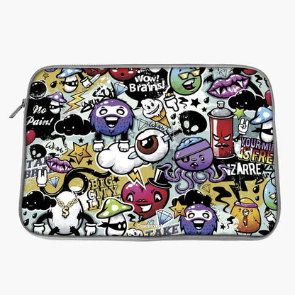 Doodle Doo Print Laptop Sleeve