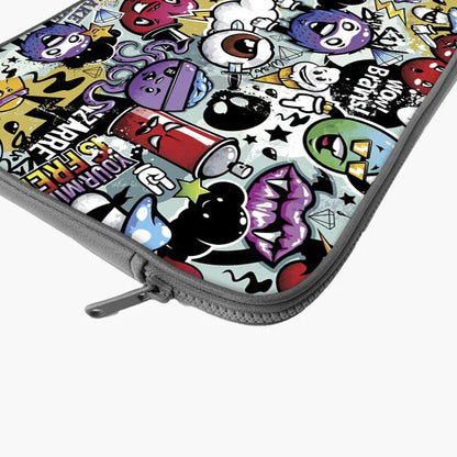 Doodle Doo Print Laptop Sleeve