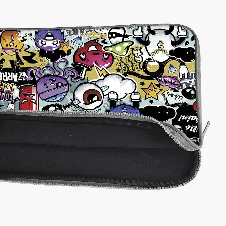 Doodle Doo Print Laptop Sleeve