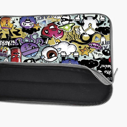 Doodle Doo Print Laptop Sleeve