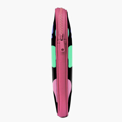 Neon Moo Print Laptop Sleeve