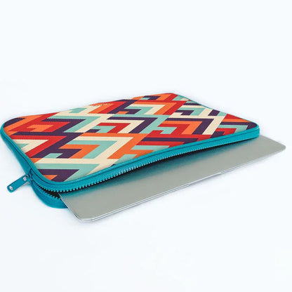 Vibrant Fusion Print Laptop Sleeve