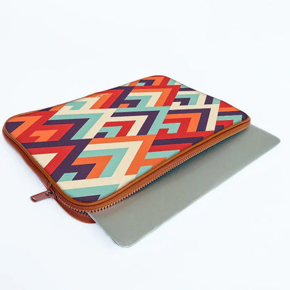Vibrant Fusion Print Laptop Sleeve