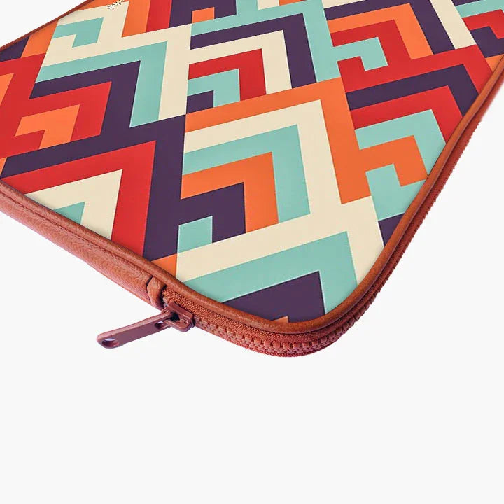 Vibrant Fusion Print Laptop Sleeve