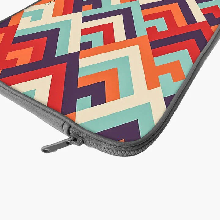 Vibrant Fusion Print Laptop Sleeve