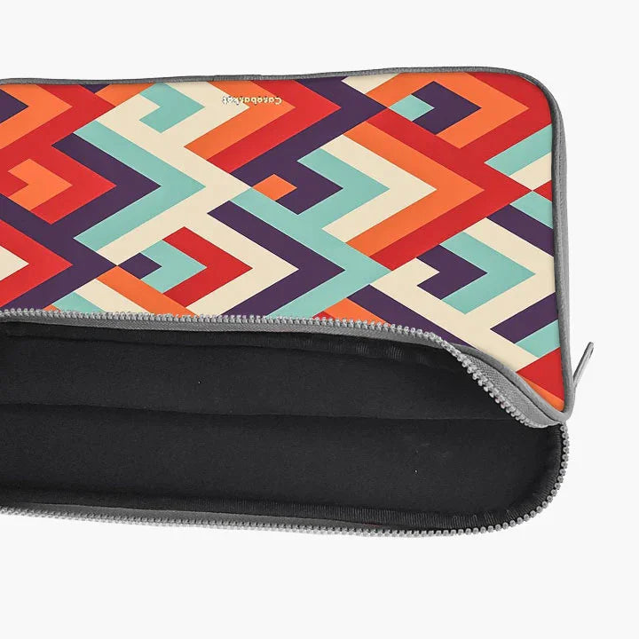 Vibrant Fusion Print Laptop Sleeve