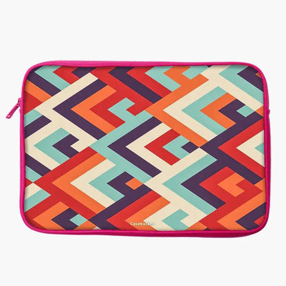 Vibrant Fusion Print Laptop Sleeve