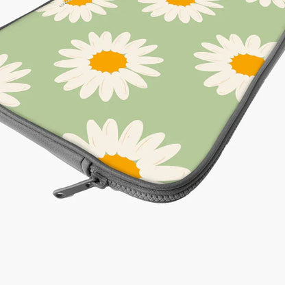 Daisy Glow Print Laptop Sleeve