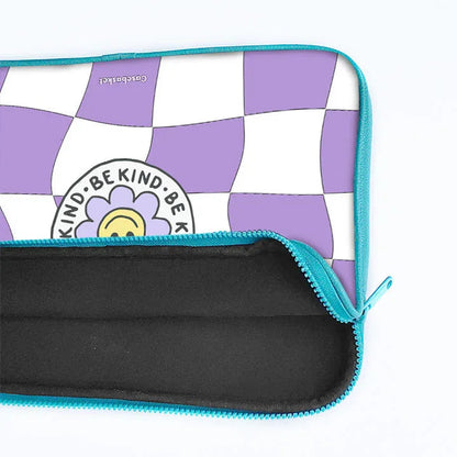 Be Kind Funky Print Laptop Sleeve