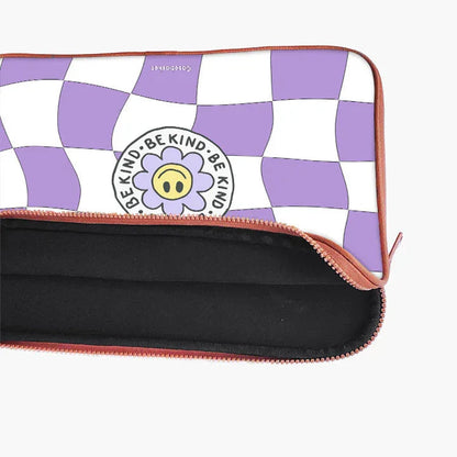 Be Kind Funky Print Laptop Sleeve