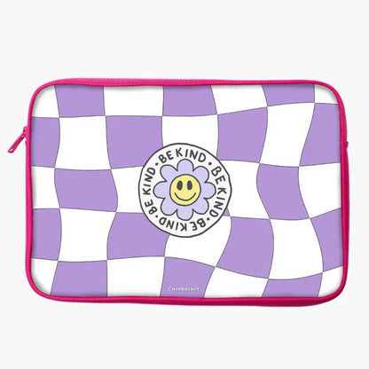 Be Kind Funky Print Laptop Sleeve