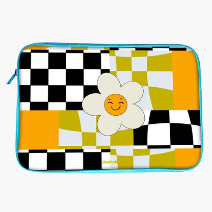 Chessy Blooms Print Laptop Sleeve