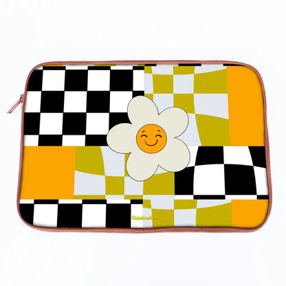 Chessy Blooms Print Laptop Sleeve