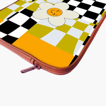 Chessy Blooms Print Laptop Sleeve