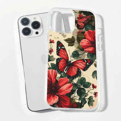 Winged Wonder Clear Silicone Phone Cover