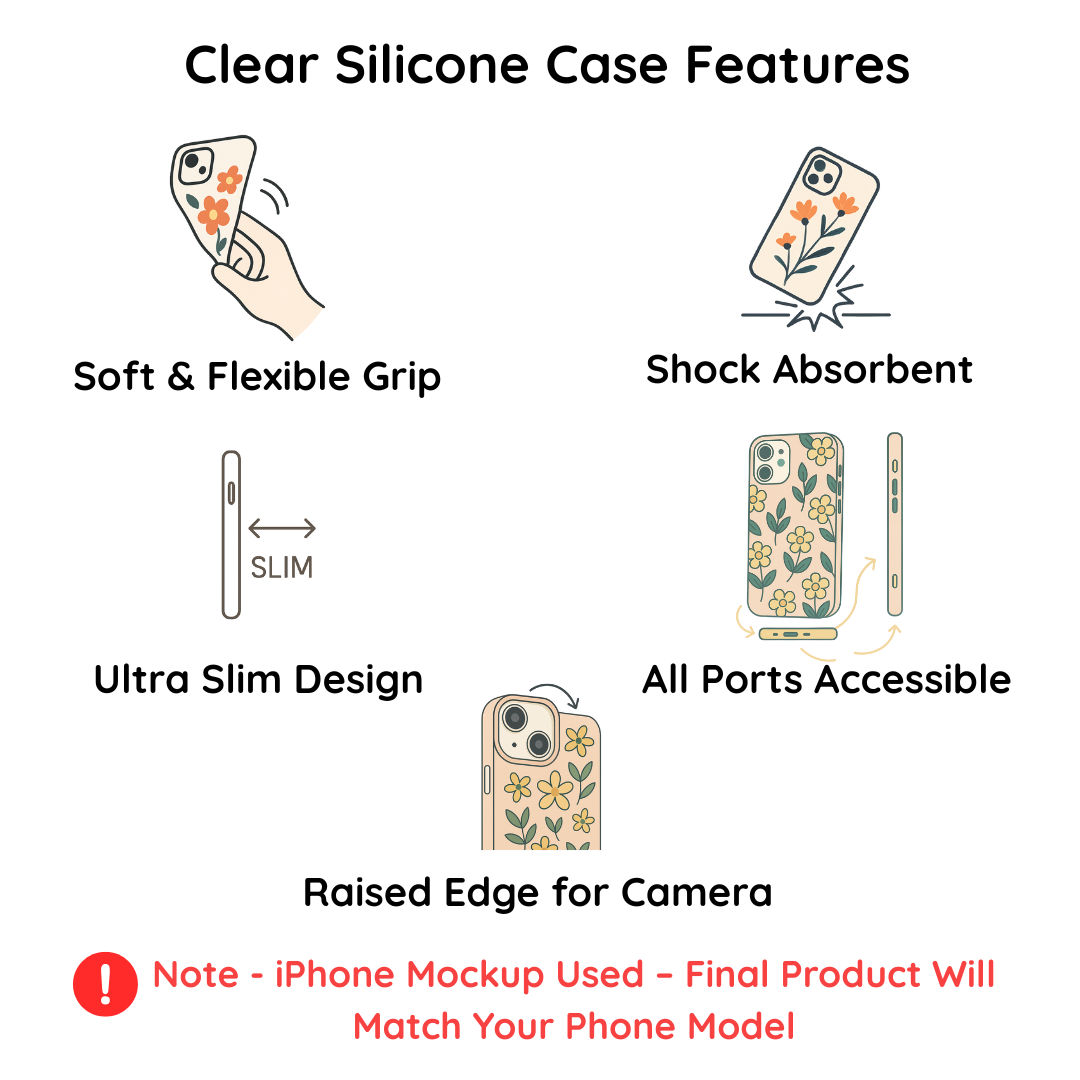 Max Classic Black Phone Cover