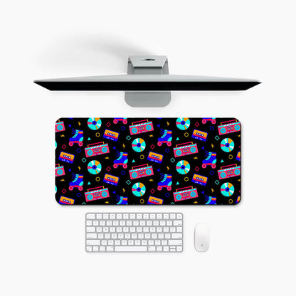 Groove Graffiti Print Desk Mat