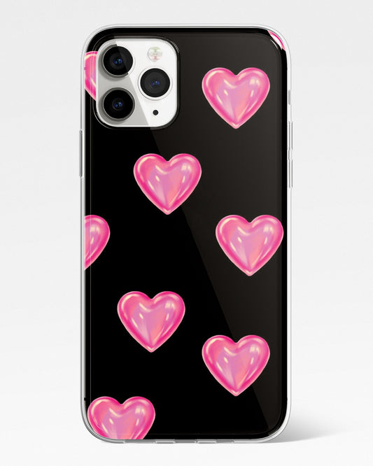 Glaze Bubble Hearts Phone Cover