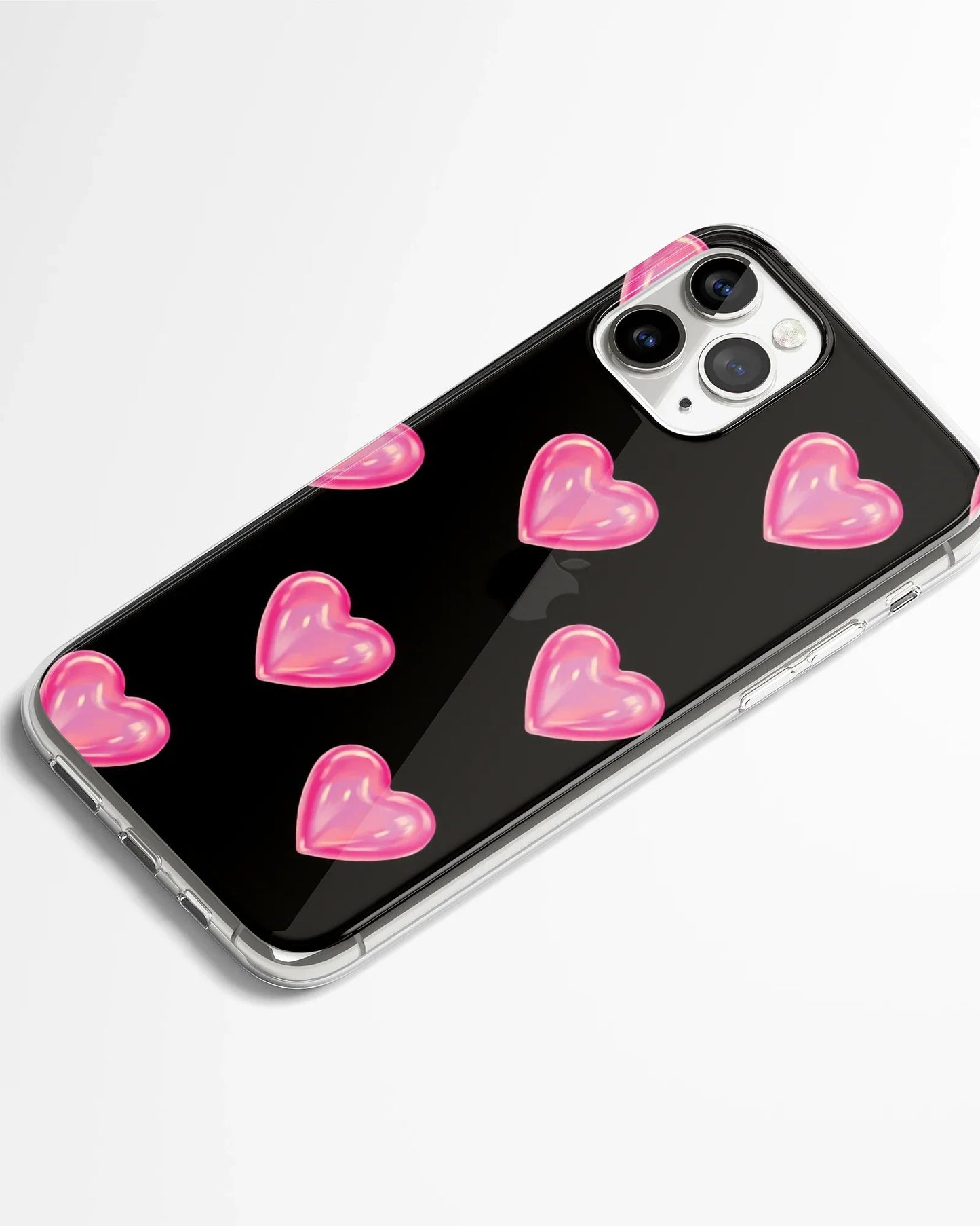 Glaze Bubble Hearts Phone Cover