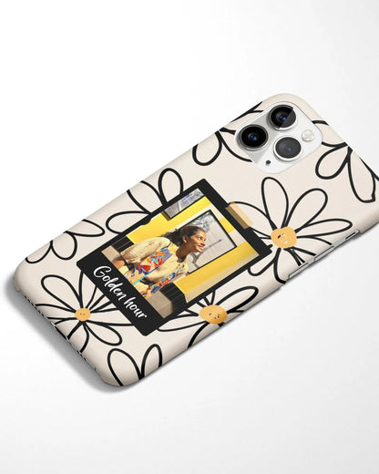 Golden Hour Polaroid Phone Cover