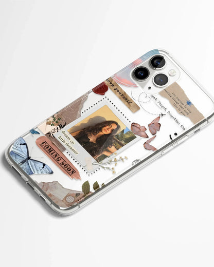 Elegant Memory Frame Transparent Silicone Cover