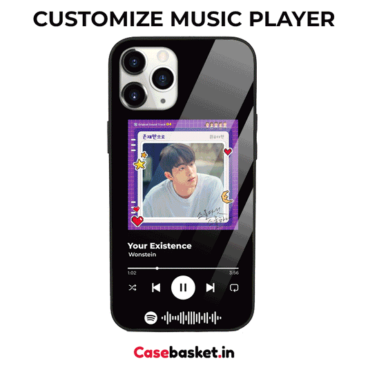 Customize Music Player Glossy Phone Cover - Casebasket